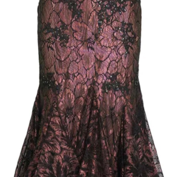 Mac Duggal Feather Cap Sleeve Mermaid Dress! - Picture 7 of 7